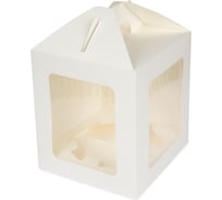 Коробка для торта с ложементом S-CHIEF 16x16x18 см BFC-018 726049