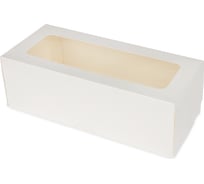 Коробка для десертов вытянутая с окном S-Chief 30x12x10 см BFC-013 726043