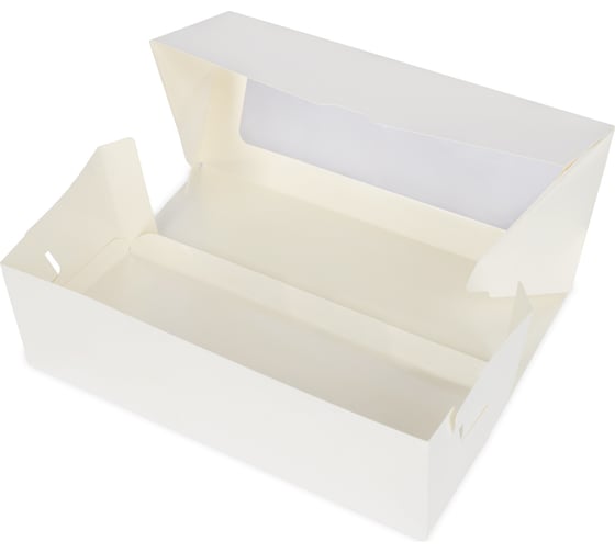 Коробка для десертов вытянутая с окном S-Chief 30x12x10 см BFC-013 726043