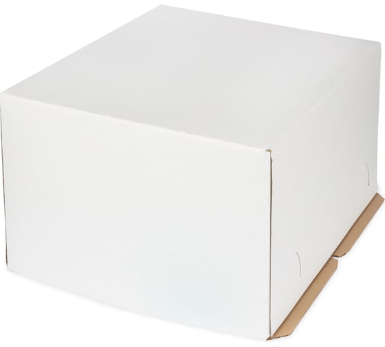 Кондитерская коробка для торта S-Chief ХРОМ-ЭРЗАЦ 30x30x19 см BFC-010 726040