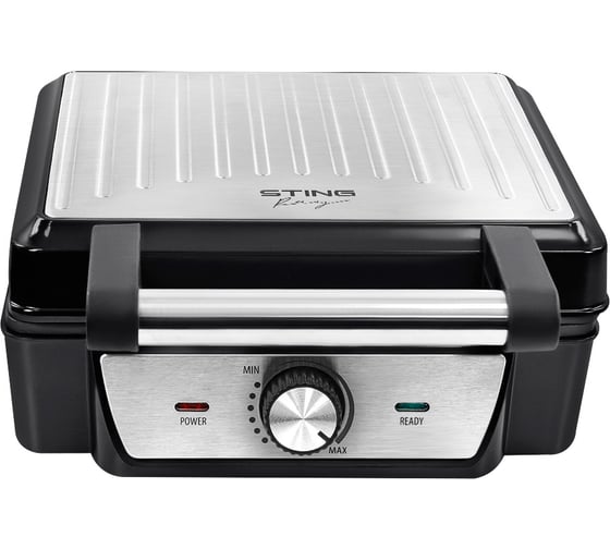 Вафельница STINGRAY ST-SM1210A черный/сталь 41735