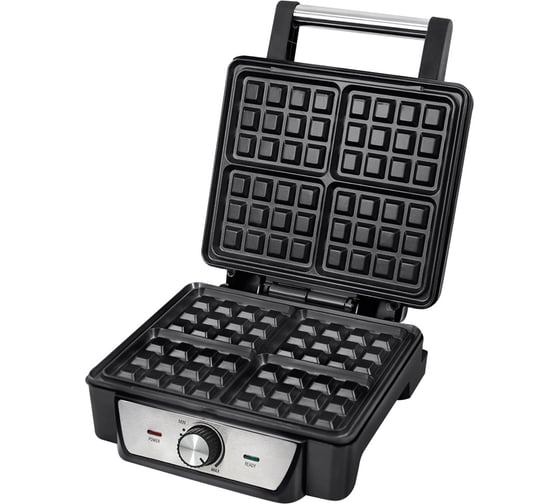 Вафельница STINGRAY ST-SM1210A черный/сталь 41735
