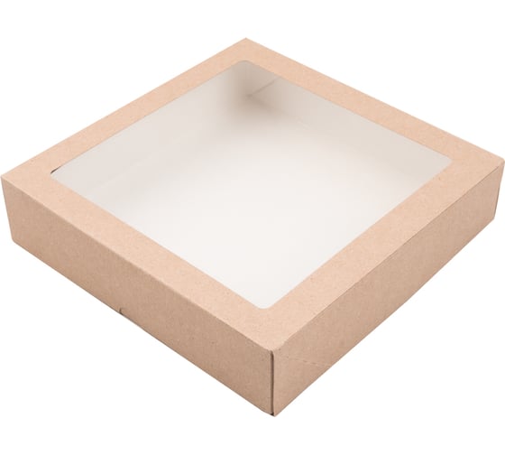 Универсальная коробка S-CHIEF 5 шт., с окном, 20x20x4.5 см BFC-037 766391