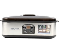 Йогуртница MARTA MT-1854 Bl/Pe черный жемчуг 36227