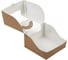 Коробка для мини-торта S-CHIEF 5 шт., с окном и ручками, 14x14x8 см, крафт CBC-018 752814 2