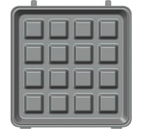 Панель для выпечки MARTA SM1737-8 большая вафля 42854