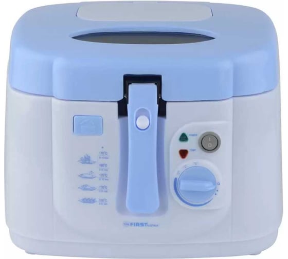 Фритюрница FIRST 2.5 л, 1800 Вт, антипригарное покрытие Blue FA-5057 Blue