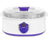 Йогуртница KITFORT бело-фиолетовая КТ-2088-1