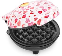 Вафельница KITFORT бело-розовый КТ-1684-1