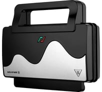 Вафельница BRAYER 2308BR .1000 Вт, бельгийские вафли, панель 28,6х15,4 см, антипригарное покрытие BR2308