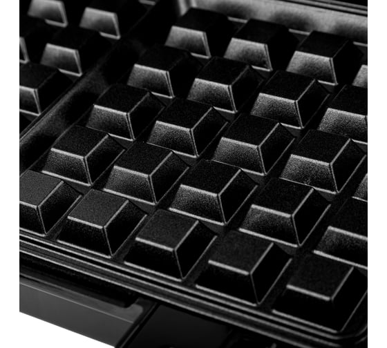 Вафельница BRAYER 2308BR .1000 Вт, бельгийские вафли, панель 28,6х15,4 см, антипригарное покрытие BR2308
