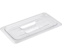 Крышка с ручкой для гастроемкости Kitchen Muse Viatto GN1/3 поликарбонат, JW-P13HC 159693