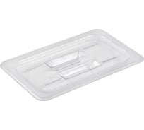 Крышка с ручкой для гастроемкости Kitchen Muse Viatto GN1/4 поликарбонат, JW-P14HC 159698