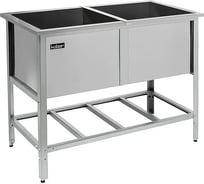 Ванна моечная двухсекционная сварная Kobor КОБОР ВМС/2-120/63 4526