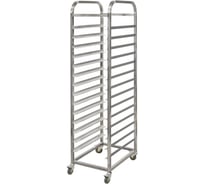 Тележка-шпилька под гастроемкости Luxstahl ТШГ-14 нерж. мко215