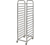 Тележка-шпилька под противни Luxstahl ТШГ-15 нерж. мко214