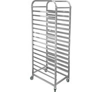 Тележка-шпилька под противни Luxstahl ТШГР-15 нерж. разборная мко188