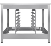 Подставка под пароконвектомат Luxstahl 1000*810*800 (противни 1x7) мко013