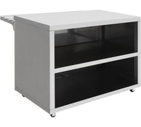 Прилавок нейтральный Luxstahl ПН-600 Premium (нерж.) мкл004.2