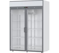 Шкаф холодильный ARKTO (+1…+10С) со стеклянной дверьюD 1,0-SL RAL9003, канапе 101000139/00001