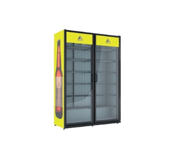 Шкаф холодильный для напитков ARKTO Flex (+1…+10С) Flex-1358-Eco RAL9003, без канапе, 2 двери 108000057/00001 1