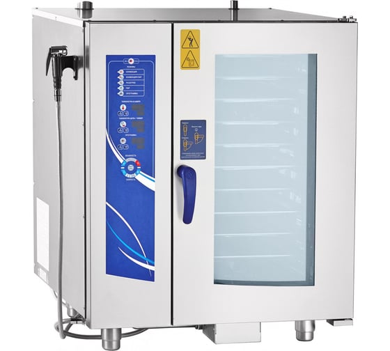 Пароконвектомат Abat ПКА 10-1/1 ПМ2-01 (11000018918) чу496 1