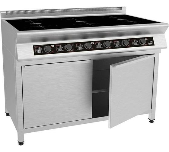 Плита индукционная на закрытой подставке Kobor 6 конфорок I9-6S2 7898 1
