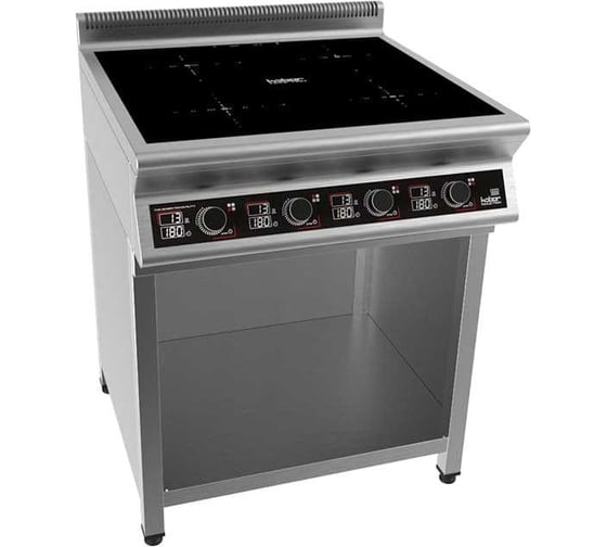 Плита индукционная Kobor на полузакрытой подставке, 4 конфорки I9-4S1 6740 1