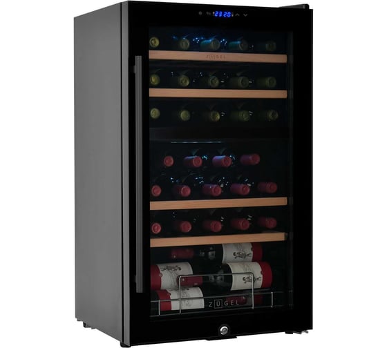 Отдельностоящий винный шкаф ZUGEL ZCWF331DB, Dual Zone 742391 1