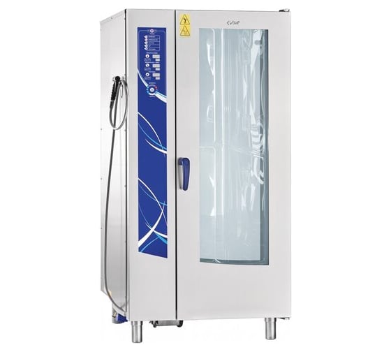 Пароконвектомат Abat ПКА 20-1/ 1 ВМ2-01, автоматическая мойка, с тележкой, 11000005513 чу825 1