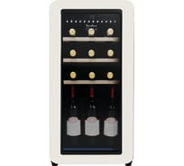 Винный шкаф TESLER CWC-188 IVORY 00000203198