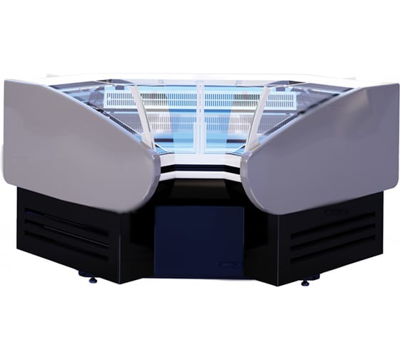 Витрина холодильная Cryspi ВПС Magnum IC SG 90 (верх 7016, низ 7016, с боковинами) MAG ВПС1 ICSG90 1