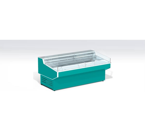 Витрина холодильная Cryspi ВПС Magnum Quadro Self 1250 (верх 7016, низ 7016, с боковинами) MAGQ ВПС1 SG125 1