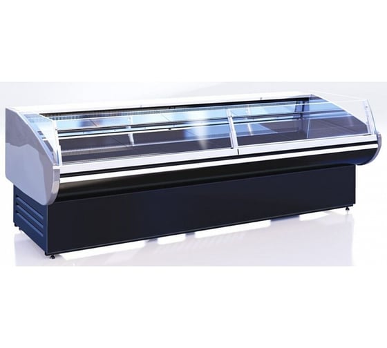 Витрина холодильная Cryspi ВПС Magnum SG 2500 (верх 7016, низ 7016, с боковинами) MAG ВПС1 SG250 R290 1