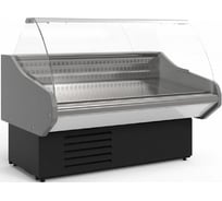 Витрина холодильно-морозильная Cryspi ВПСН Octava XL SN 1500 (верх сталь, низ 7016,с боковинами) OXL ВПСН1 150 R290