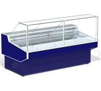 Витрина холодильная Cryspi ВПС Magnum Quadro 3750 (верх 7016, низ 7016, с боковинами) MAGQ ВПС1 375