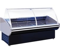Витрина холодильная Cryspi ВПС Magnum 2500 (верх 7016, низ 7016, с боковинами) MAG ВПС1 250 R290