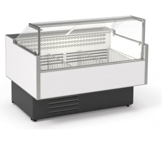 Витрина морозильная Cryspi ВПН Gamma Quadro М 1500 (верх 7016, низ 7016, с боковинами) G2QUADLXВПН1 150R290 1