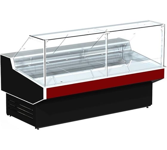 Витрина холодильная Cryspi ВПС Magnum Quadro OC 90 (верх 7016, низ 7016, с боковинами) MAGQ ВПС1 ОC90 1