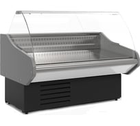 Витрина холодильная Cryspi ВПС Octava XL 1500 (верх сталь, низ 7016,с боковинами) OХL ВПС1 150 R290