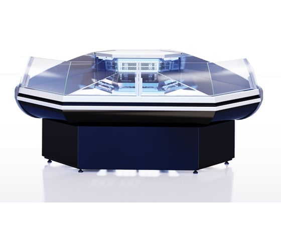 Витрина холодильная Cryspi ВПС Magnum ОC SG 90 (верх 7016, низ 7016, с боковинами) MAG ВПС1 ОCSG90 1