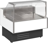 Витрина холодильно-морозильная Cryspi ВПСН Gamma Quadro SN 1500 (верх 7016, низ 7016, с боковинами) G2QUADLXВПСН1 150R290