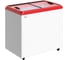 Ларь морозильный ITALFROST ЛВН CF300FQ, прямые стекла,4 корзины, корпус белый, серая корона З0000300072 ЛВН 300 ПQ R290 1