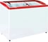 Ларь морозильный ITALFROST ЛВН CF300CQ, гнутые стекла, 4 корзины,корпус белый, серая корона З0000302983 ЛВН 300 ГQ R290 2
