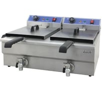 Фритюрница Airhot ef16+16t с краном e5984