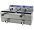 Фритюрница Airhot ef16+16t с краном e5984 1