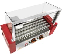 Гриль роликовый Airhot аппарат для хот-догов с защитным экраном rg-5s d9522