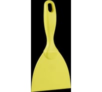 Ручной скребок Vikan металлодетектируемый, 102 мм, желтый цвет 40636