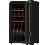 Винный шкаф TESLER CWC-188 BLACK 00000203197