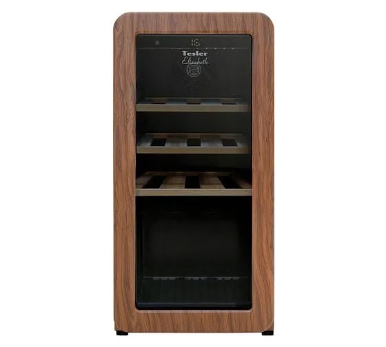 Винный шкаф TESLER CWC-188 CARAMEL WOOD 00000203560 1